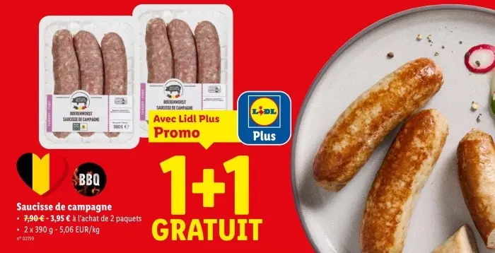 Offre: Saucisse de campagne
