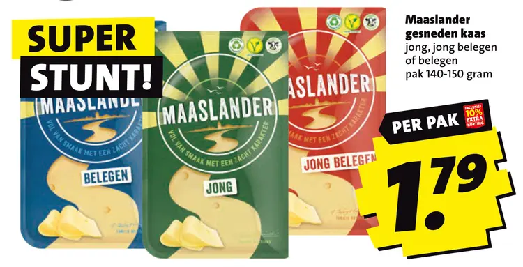 Aanbieding: Gesneden kaas