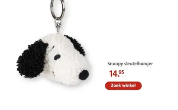 Aanbieding: Snoopy sleutelhanger