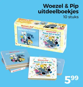 Aanbieding: Woezel & Pip uitdeelboekjes