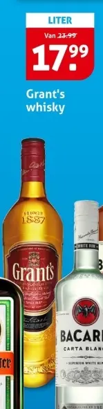 Aanbieding: Grant's whisky