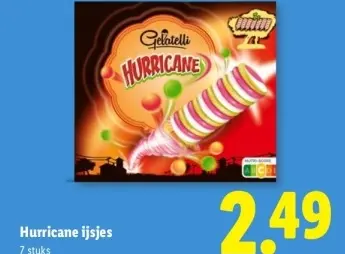Aanbieding: Hurricane ijsjes