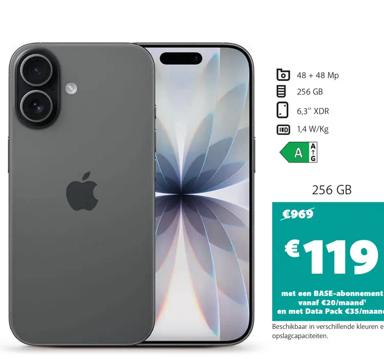 Promotie: iPhone 17