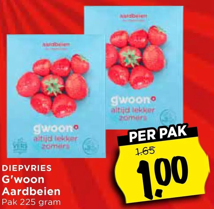 Aanbieding: Aardbeien