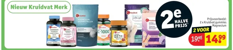Promotie: Nieuw kruidvat merk