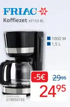 Promotie: Koffiezet KF153 BL