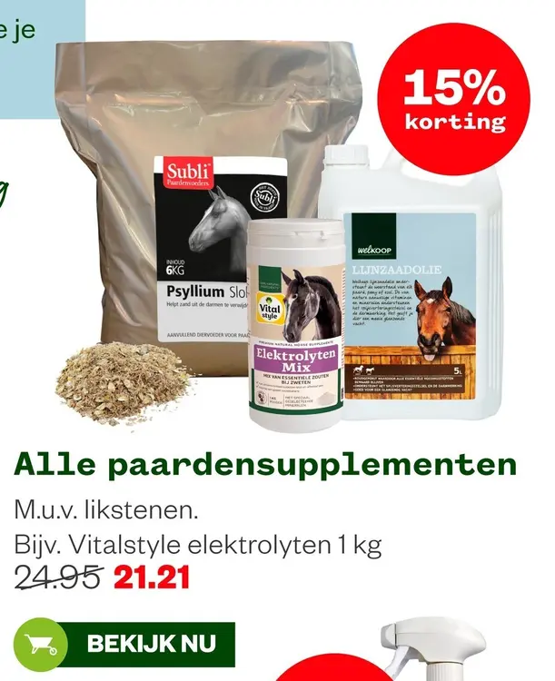 Aanbieding: Alle paardensupplementen