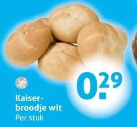Kaiserbroodje wit