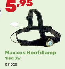 Aanbieding: Maxxus Hoofdlamp