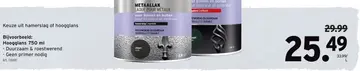 Aanbieding: Metaallak