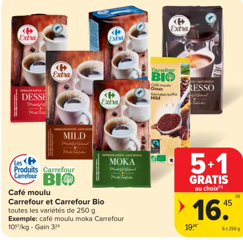 Offre: Café moulu