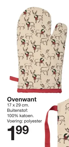 Aanbieding: Ovenwant