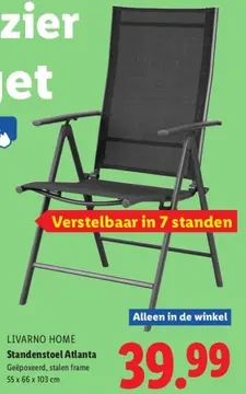 Aanbieding: Standenstoel Atlanta