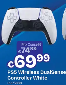 Offre: Wireless DualSense Controller White
