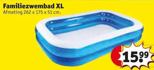 Aanbieding: Familiezwembad XL