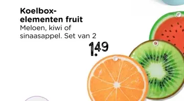 Aanbieding: Koelbox-elementen fruit