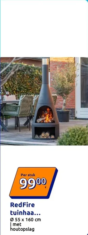 Promotie: tuinhaard