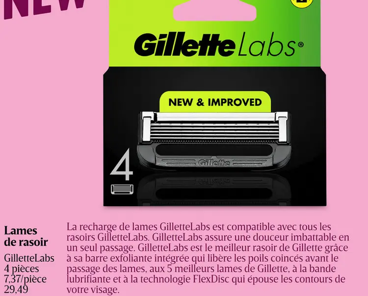 Offre: Lames de rasoir