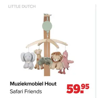 Aanbieding: Muziekmobiel Hout