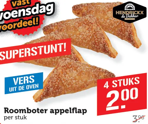 Aanbieding: Roomboter appelflap
