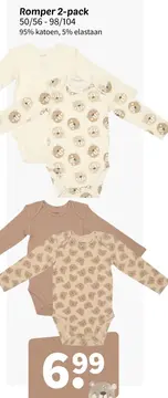 Aanbieding: Romper 2-pack