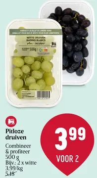 Aanbieding: Pitloze druiven