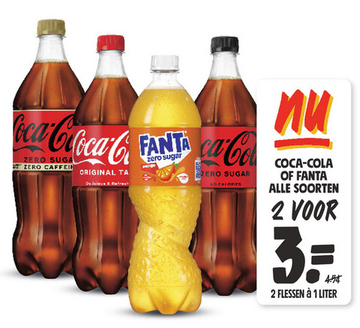 Aanbieding: COCA-COLA OF FANTA