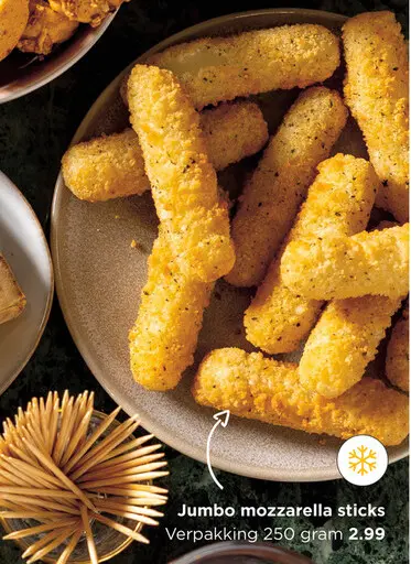 Aanbieding: mozzarella sticks