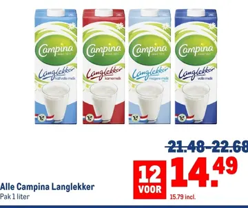 Aanbieding: Alle Campina Langlekker
