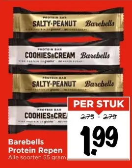 Aanbieding: Barebells Protein Repen