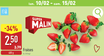 Offre: Fraises