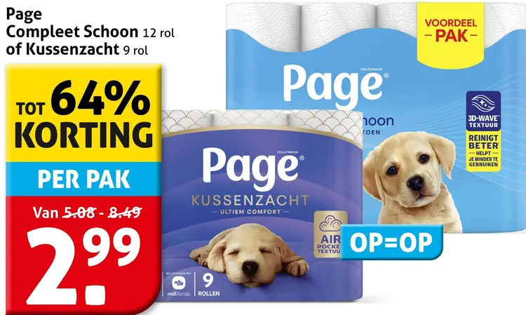 Aanbieding: Compleet Schoon of Kussenzacht