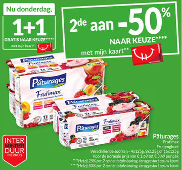 Aanbieding: Frutimax Fruityoghurt