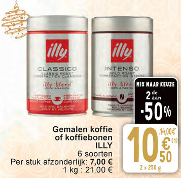 Aanbieding: Gemalen koffie of koffiebonen