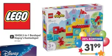 Aanbieding: 10450 2-in-1 Bordspel Hopsy's Kasteelspel