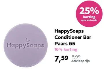 Aanbieding: HappySoaps Conditioner Bar