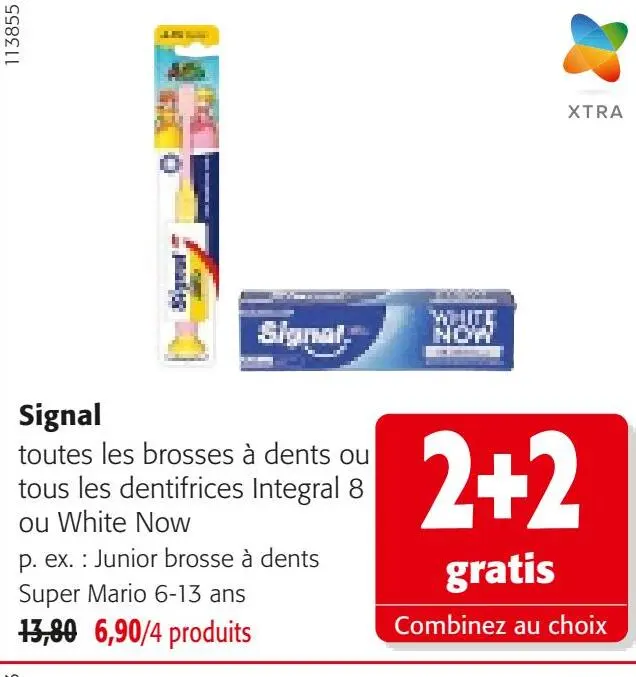Offre: Brosses à dents ou tous les dentifrices Integral 8 ou White Now
