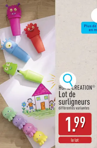 Offre: Lot de surligneurs