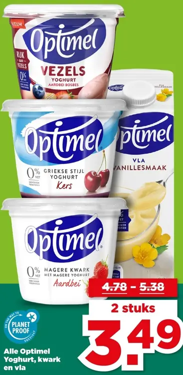 Aanbieding: Alle Optimel Yoghurt, Kwark en vla