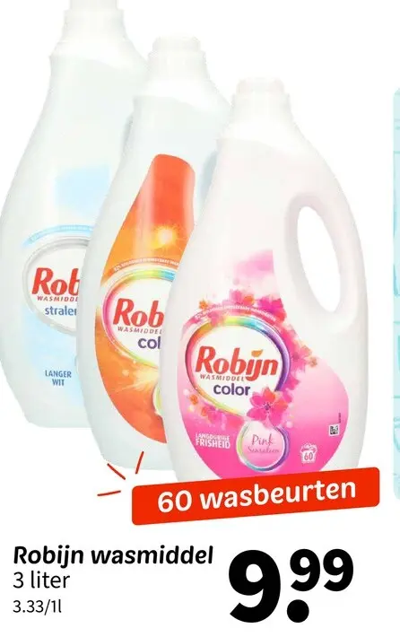 Promotie: Robijn wasmiddel