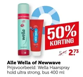 Aanbieding: Alle Wella of Newwave
