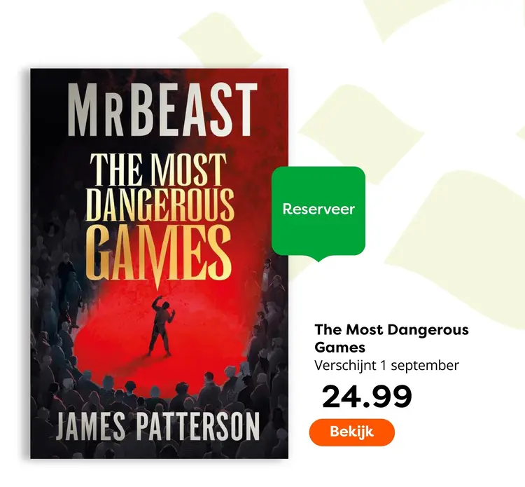 Aanbieding: Mrbeast the most dangerous games
