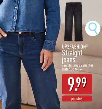Aanbieding: Straight jeans
