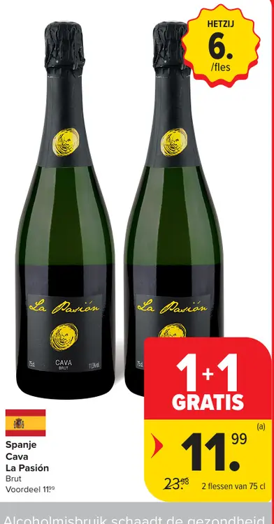 Promotie: Cava La Pasión Brut