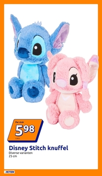 Aanbieding: Disney Stitch knuffel