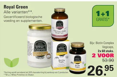 Aanbieding: Royal Green Biotin Complex