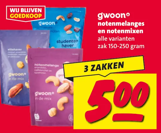 Aanbieding: Notenmelanges en notenmixen