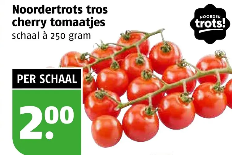 Aanbieding: Tros cherry tomaatjes
