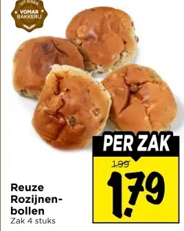 Reuze Rozijnenbollen