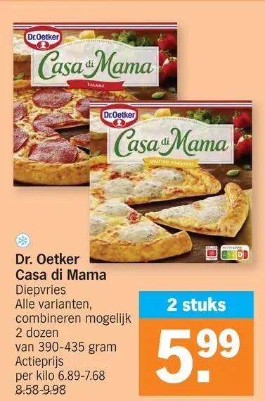 Promotie: Dr. Oetker Casa di Mama
